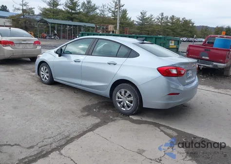2018 Chevrolet Cruze Ls Auto из США, поврежденный, VIN 1G1BC5SM0J7153329